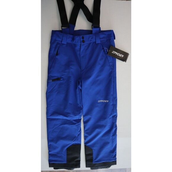 Spyder Junior Boys Sz 16 Electric Blue Ski Snowboard Propulsion Pants - Picture 8 of 9